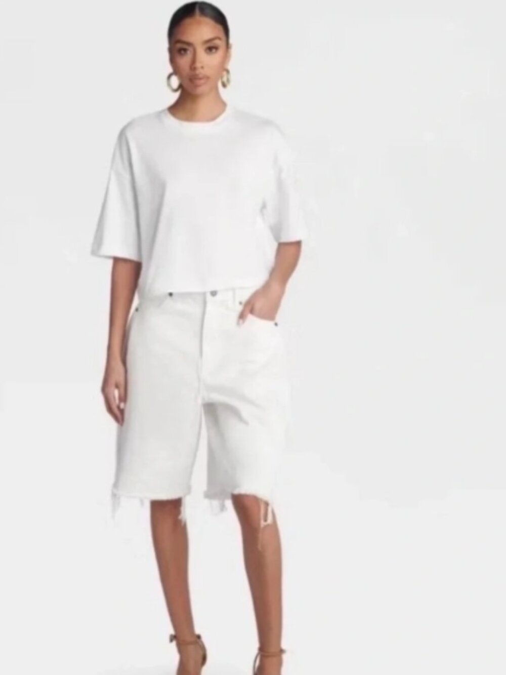 KBB by KAHLANA Women's Low-Rise Wide Leg 'The Rachel Shorts'
